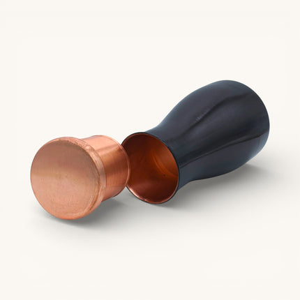 Black Finish Copper Water Jar