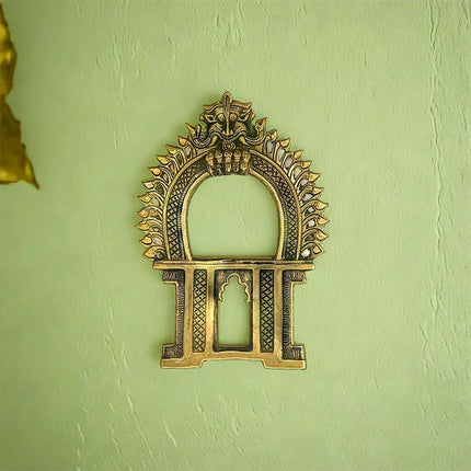Brass Wall Decor Narasimha Prabhavali