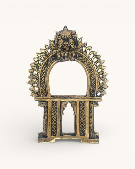 Brass Wall Decor Narasimha Prabhavali