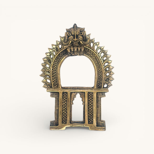 Brass Wall Decor Narasimha Prabhavali
