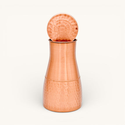 Copper Hammer Jar with 2 Glasses (Set)