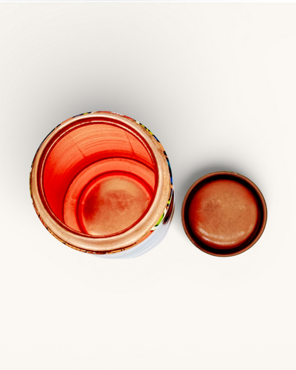 Multi Colour Printed Copper Tapered Water Bottle