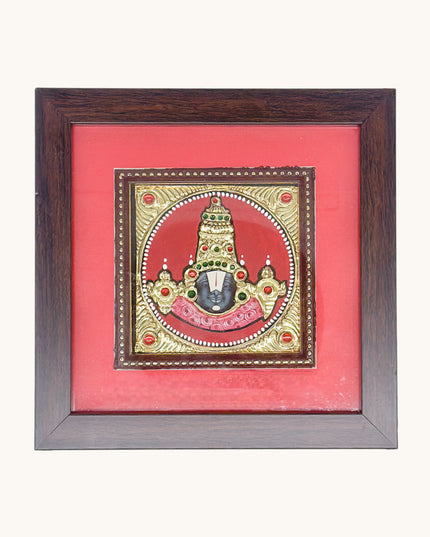 Framed Balaji Tanjore Painting (Small)
