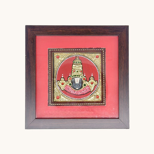Framed Balaji Tanjore Painting (Small)