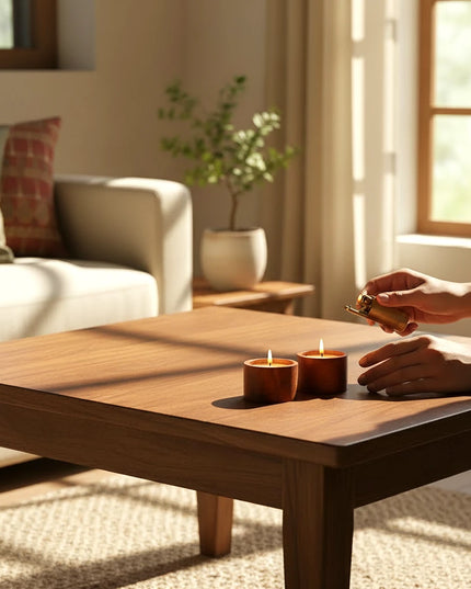 Citrus and Floral Aromatic Candle Set of 2 (Small)