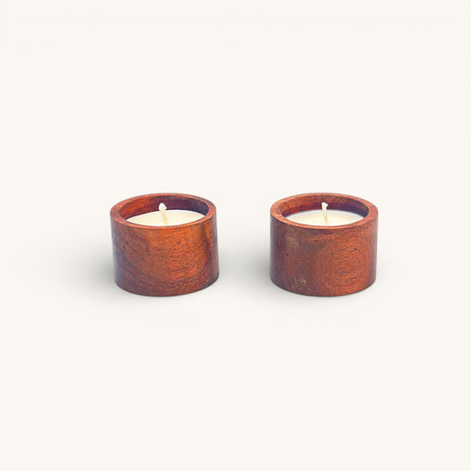 Citrus and Floral Aromatic Candle Set of 2 (Small)