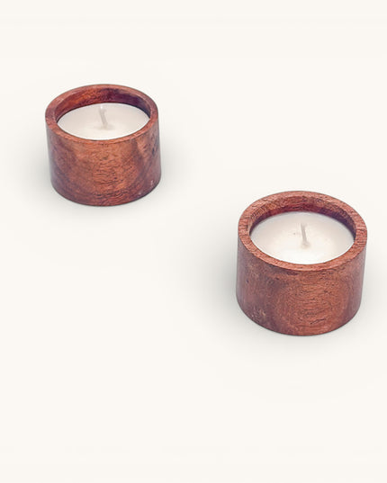 Citrus and Floral Aromatic Candle Set of 2 (Small)