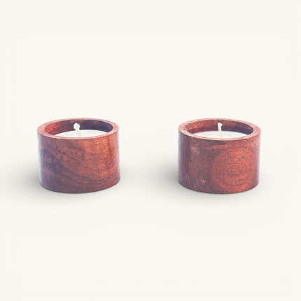 Citrus and Floral Aromatic Candle Set of 2 (Small)