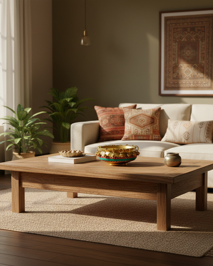 Brass Urli with Stone inlay