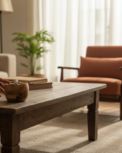 Fresh Aromatic Soy Wax Candle in Wooden Bowl – 110g